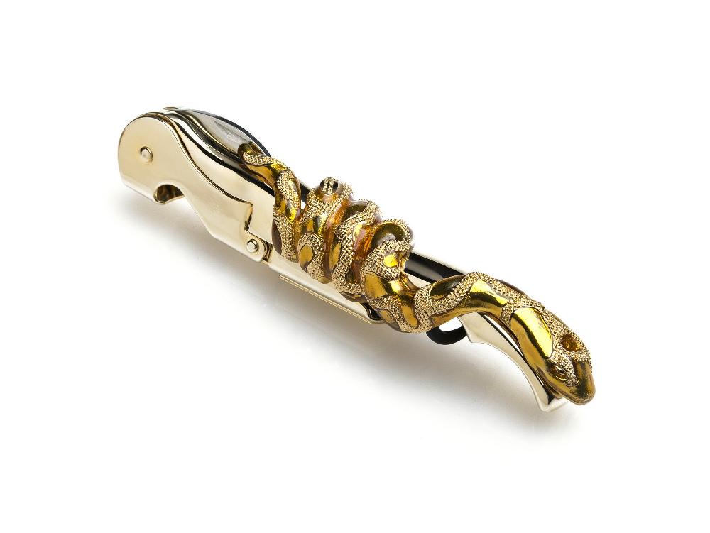 arnolfo di cambio SNAKE COGNAC CAVATAPPI IN CONF. REGALO