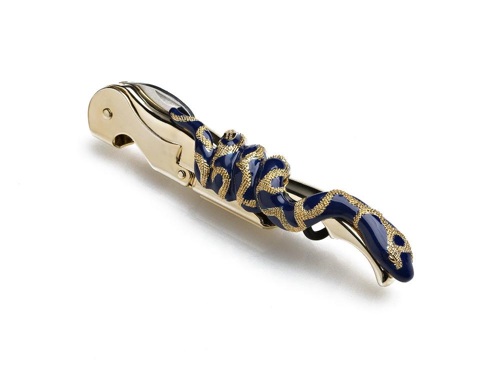 arnolfo di cambio SNAKE DARK BLUE CAVATAPPI IN CONF. REGALO