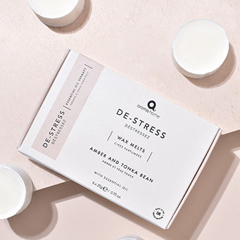 aroma Aroma Home De-Stress Aromatherapy Wax Melts - Amber & Tonka Bean