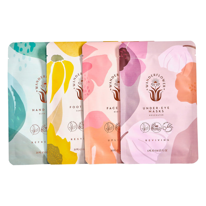 aroma Wanderflower Sheet Mask Set