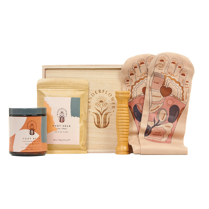 aroma Wanderflower Down To Earth Reflexology Gift Set
