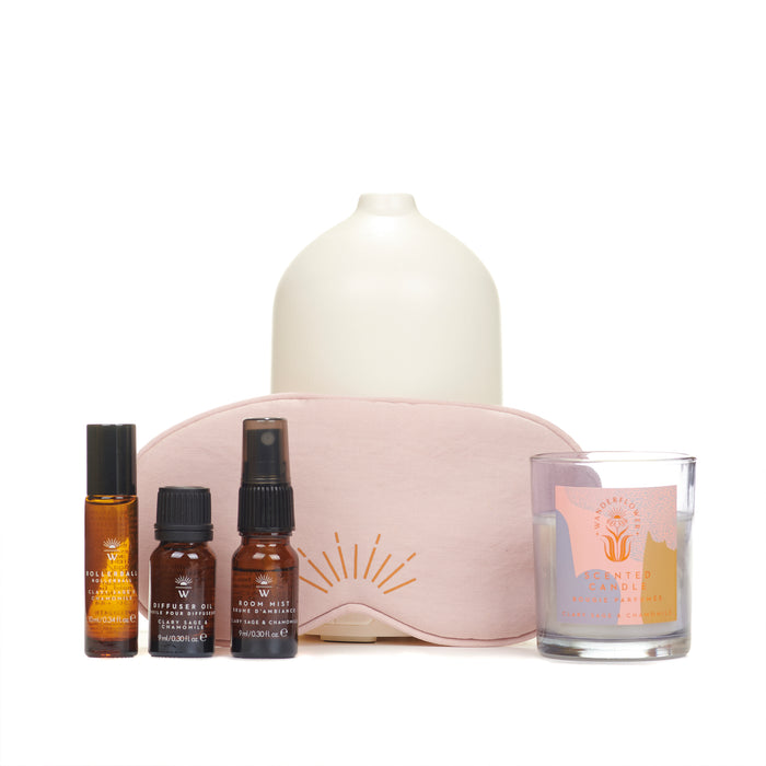 aroma Wanderflower Time to Breathe Set Aromatherapy Relaxation Set
