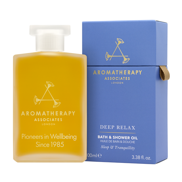 aromatherapy associates Engraved Deep Relax Bath & Shower Oil 100ml