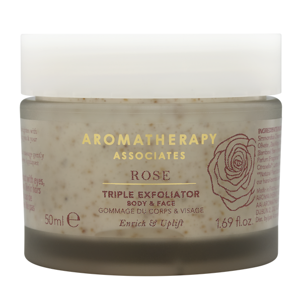 aromatherapy associates Travel Rose Triple Exfoliator
