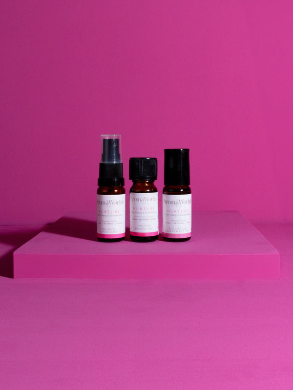 Aromaworks Nurture Wellbeing Trio Set