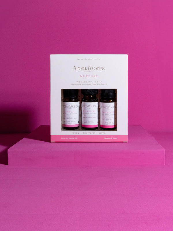 Aromaworks Nurture Wellbeing Trio Set