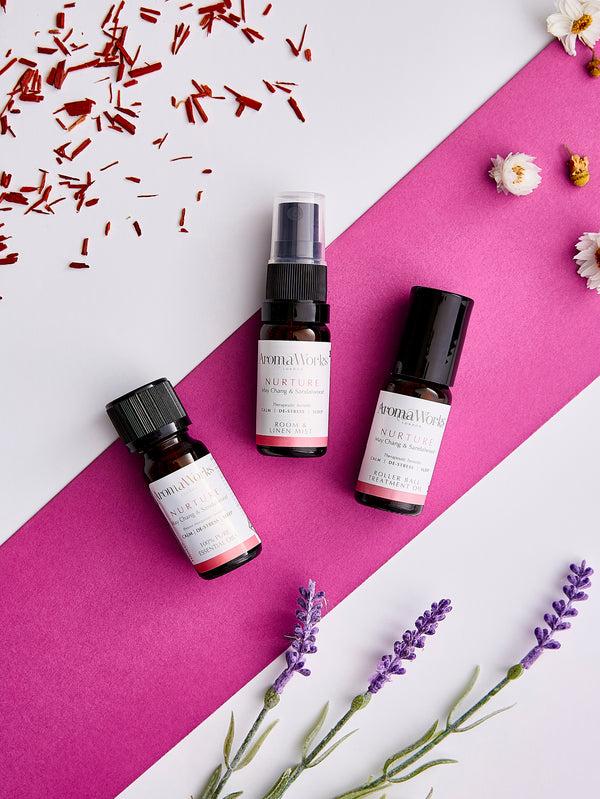 aromaworks Nurture Wellbeing Trio Set