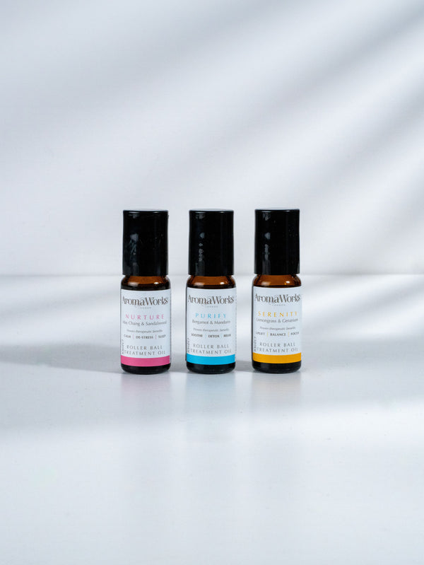 Aromaworks Pulse Point Treatment Oil Trio Set