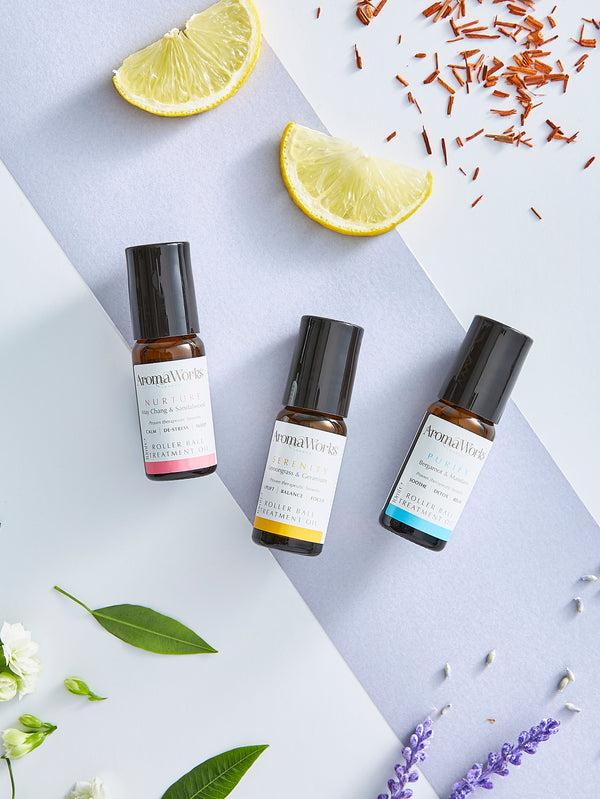 aromaworks Pulse Point Treatment Oil Trio Set
