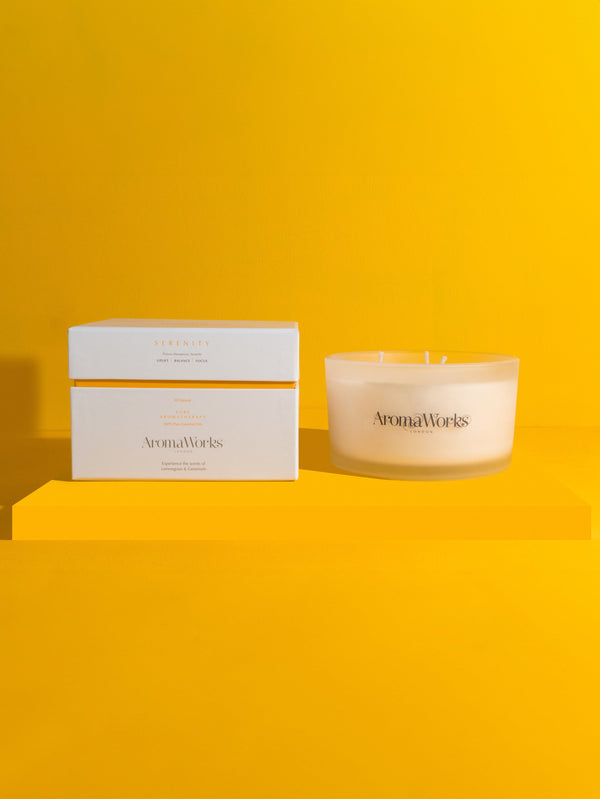Aromaworks Serenity Large 3-Wick Candle