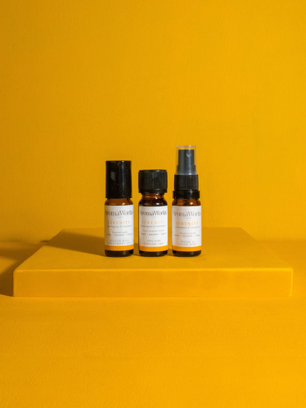 Aromaworks Serenity Wellbeing Trio Set
