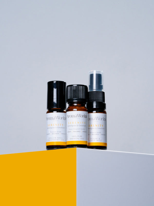Aromaworks Serenity Wellbeing Trio Set