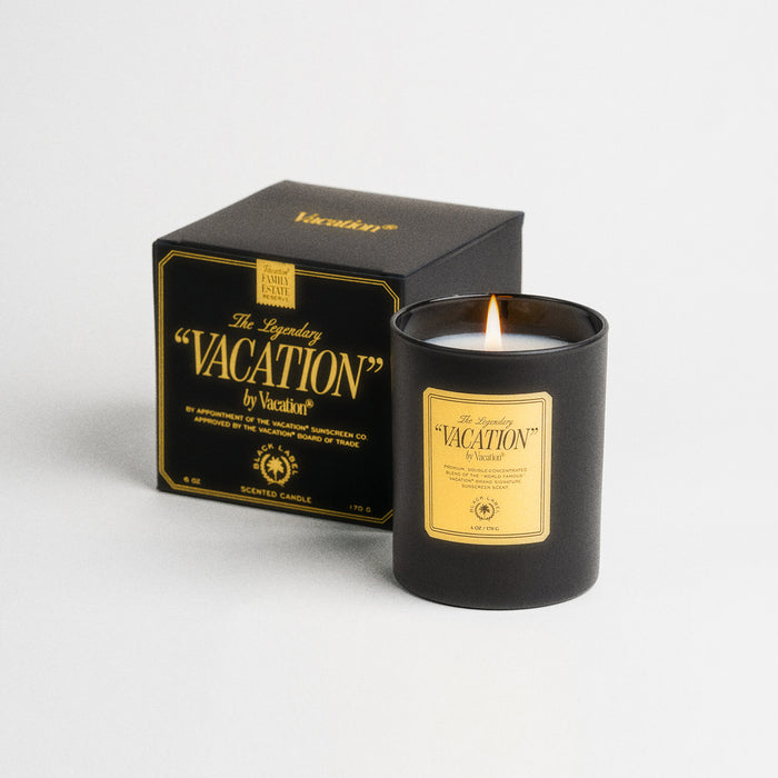 Arquiste Parfumeur "VACATION" By Vacation® BLACK LABEL Perfumed Candle