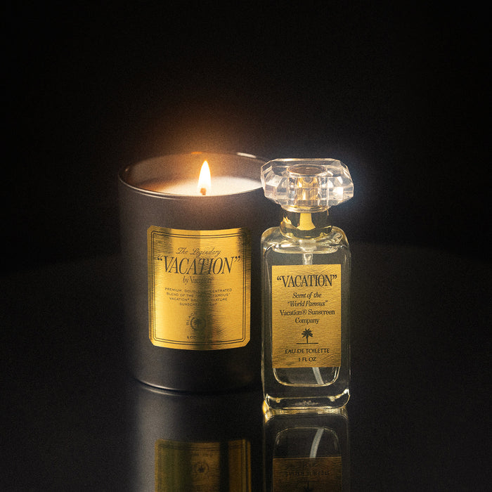 Arquiste Parfumeur "VACATION" By Vacation® BLACK LABEL Perfumed Candle