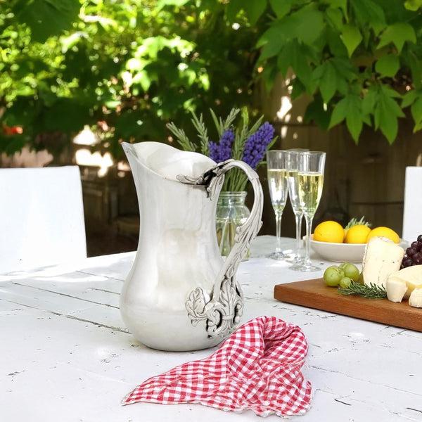 Arthur Court Acanthus Pitcher