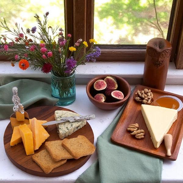 Arthur Court Acorn Oak Leaf Cheese Tool Set