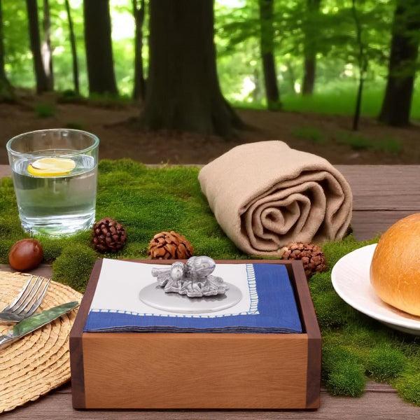 Arthur Court Acorn Oak Leaf Napkin Weight