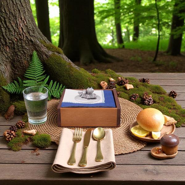 Arthur Court Acorn Oak Leaf Napkin Weight