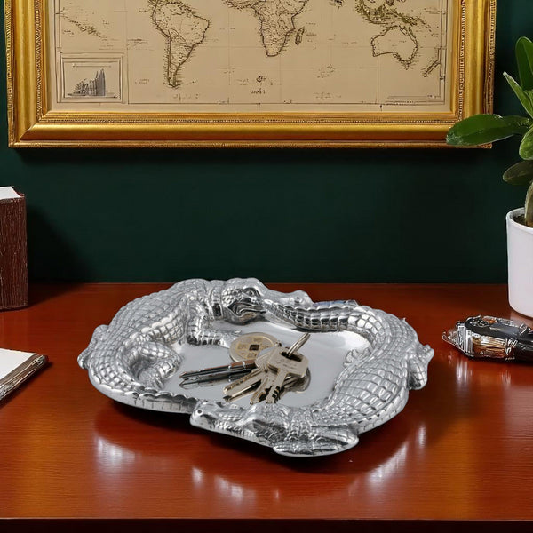 Arthur Court Alligator Catchall