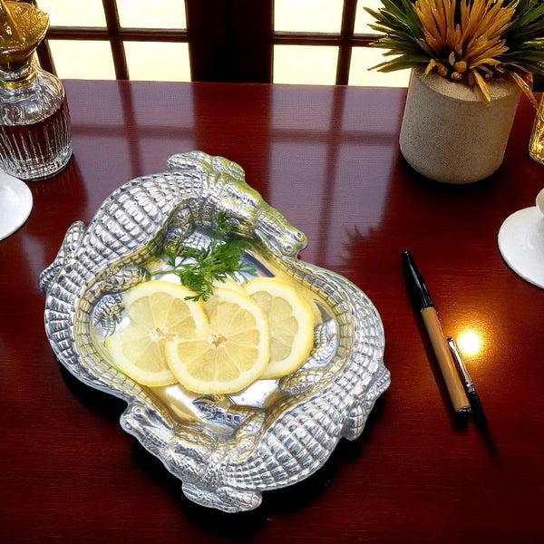 Arthur Court Alligator Catchall