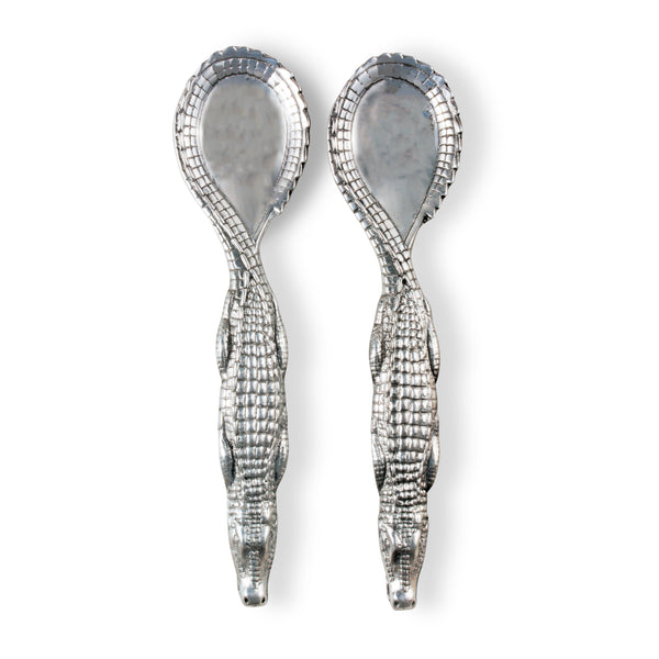 arthur court Alligator Figural Serving Set