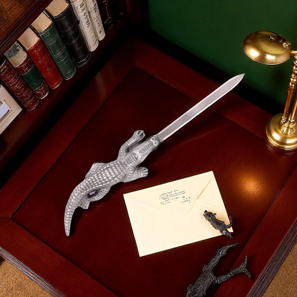 Arthur Court Alligator Letter Openers