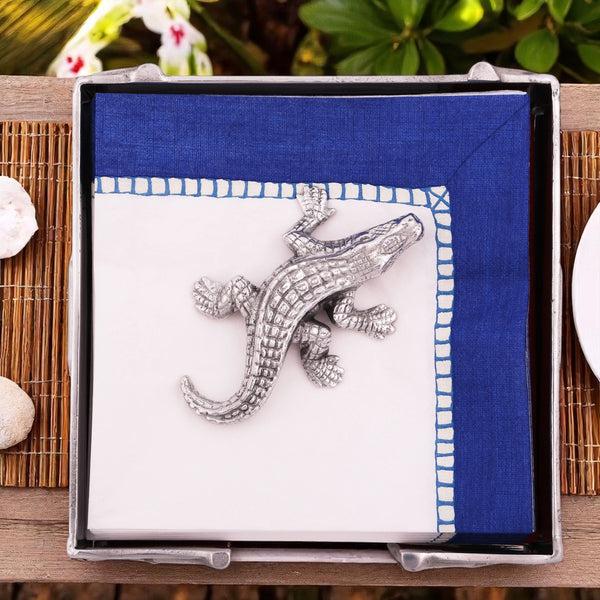 Arthur Court Alligator Napkin Weight