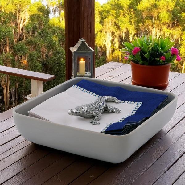 Arthur Court Alligator Napkin Weight