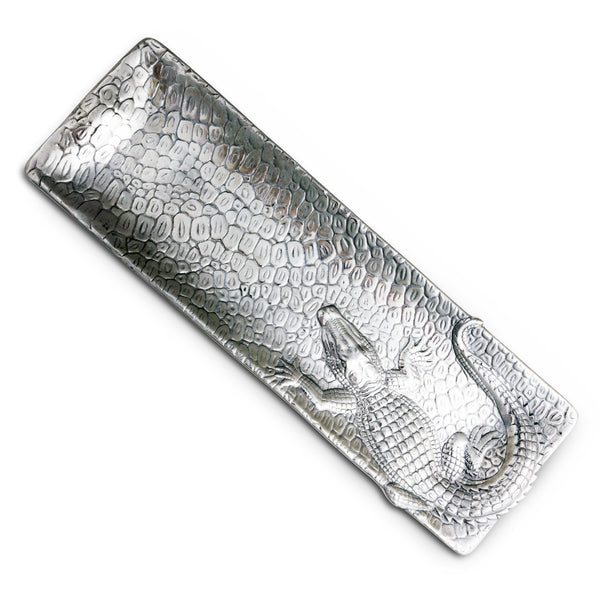 arthur court Alligator Oblong Tray