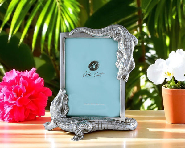 Arthur Court Alligator Photo Frame