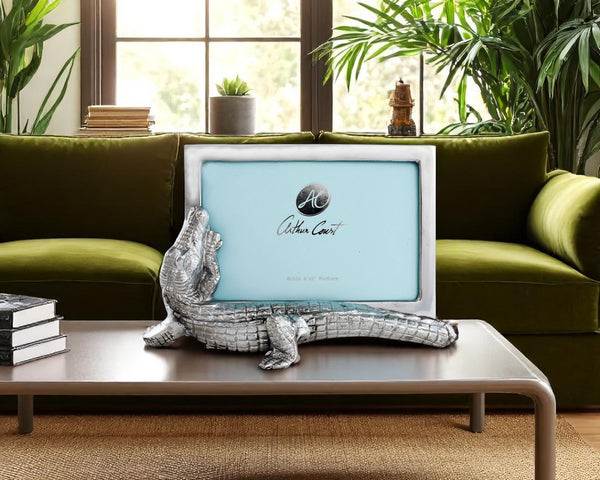 Arthur Court Alligator Photo Frame
