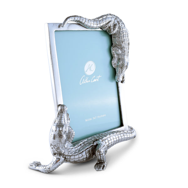 Arthur Court Alligator Photo Frame
