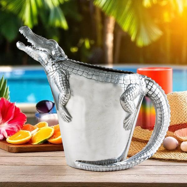 Arthur Court Alligator Pitcher