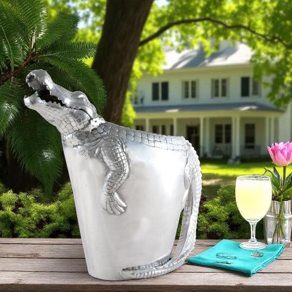 Arthur Court Alligator Pitcher