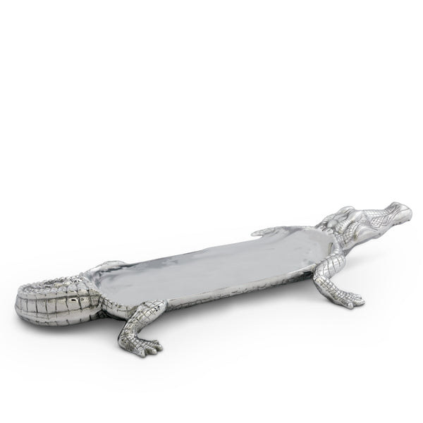 arthur court Alligator Tray Figural