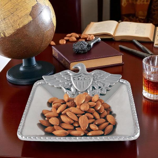 Arthur Court American Eagle Nut Bowl