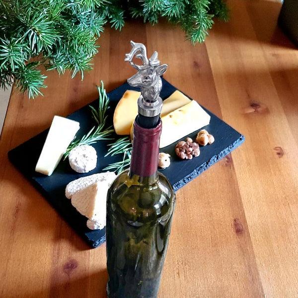 Arthur Court Antler Bottle Stopper