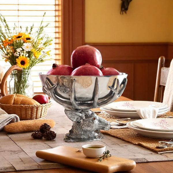 Arthur Court Antler Centerpiece Bowl