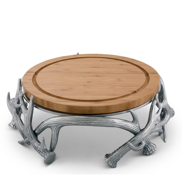 Arthur Court Antler Cheese Pedestal