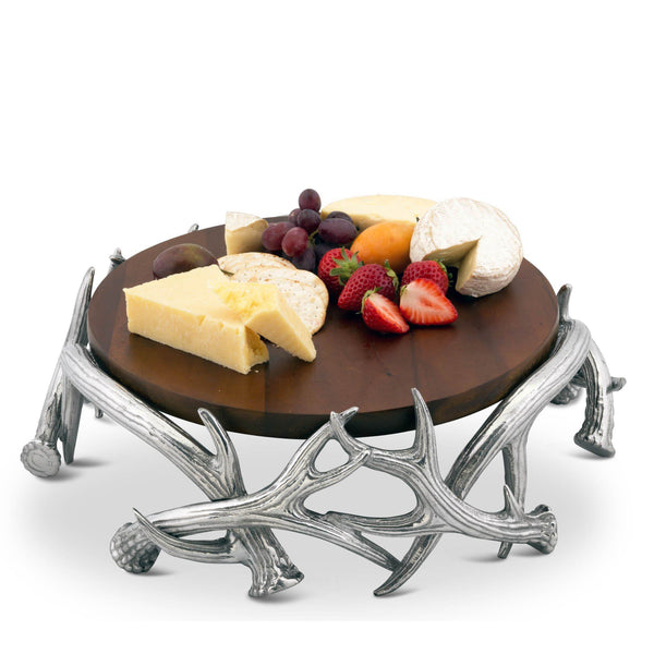 Arthur Court Antler Cheese Pedestal