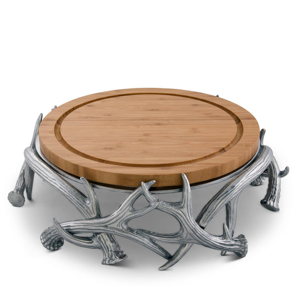 arthur court Antler Cheese Pedestal
