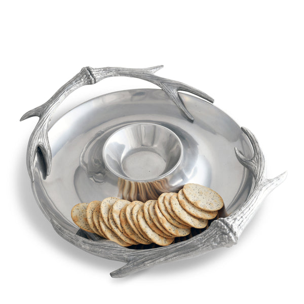 arthur court Antler Chip and Dip