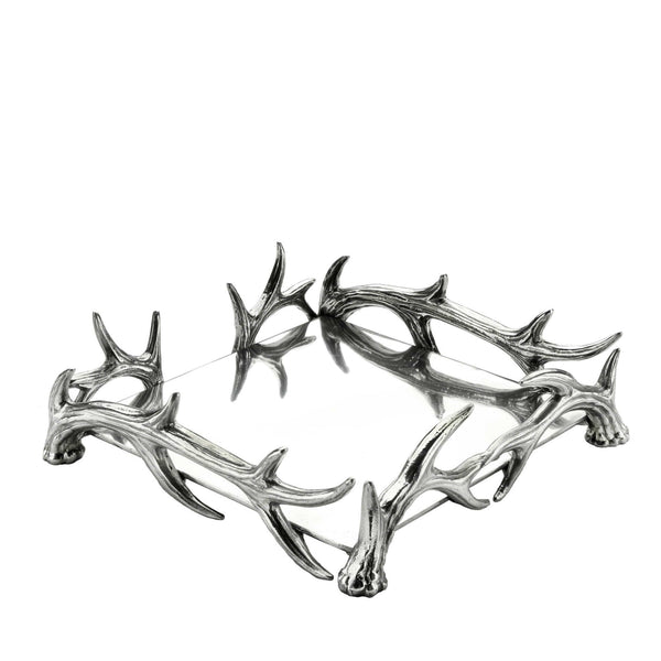 Arthur Court Antler Cocktail Napkin Box