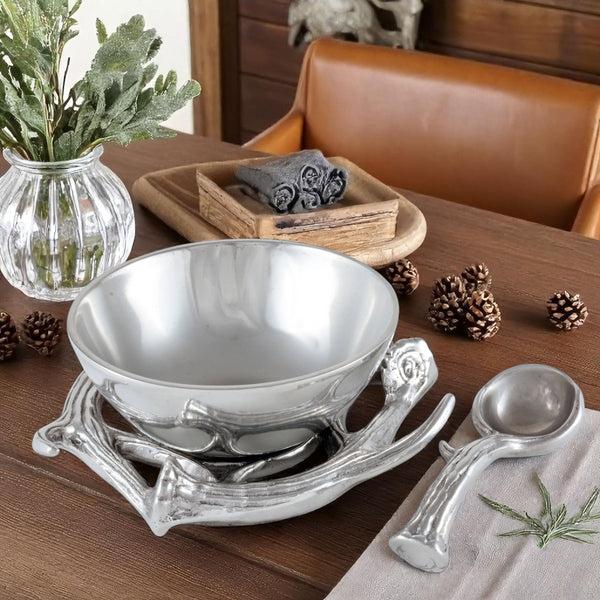 Arthur Court Antler Condiment Server