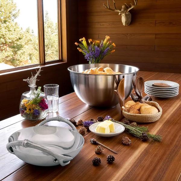 Arthur Court Antler Large Bowl