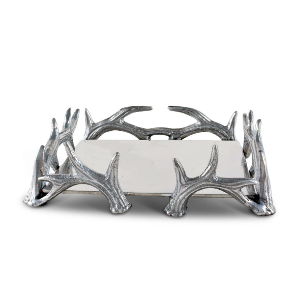 arthur court Antler Luncheon Napkin Box