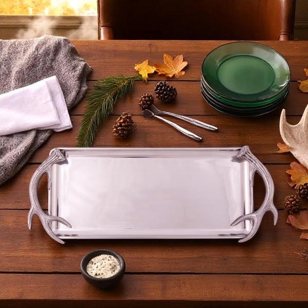 Arthur Court Antler Oblong Tray