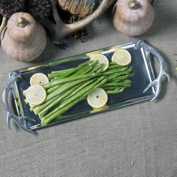 Arthur Court Antler Oblong Tray