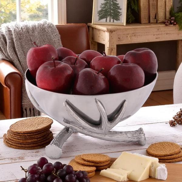 Arthur Court Antler Pedestal Bowl