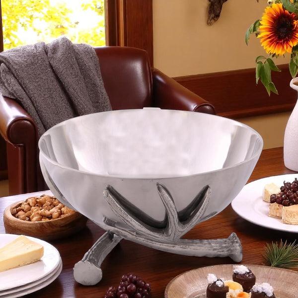 Arthur Court Antler Pedestal Bowl